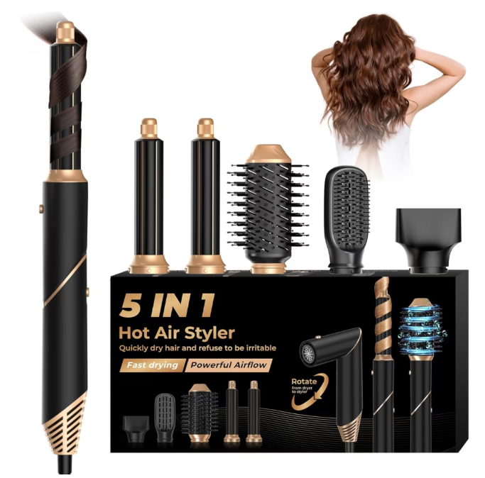 VoluWave™ 5-in-1 Haarstyling- und Volumen-Set